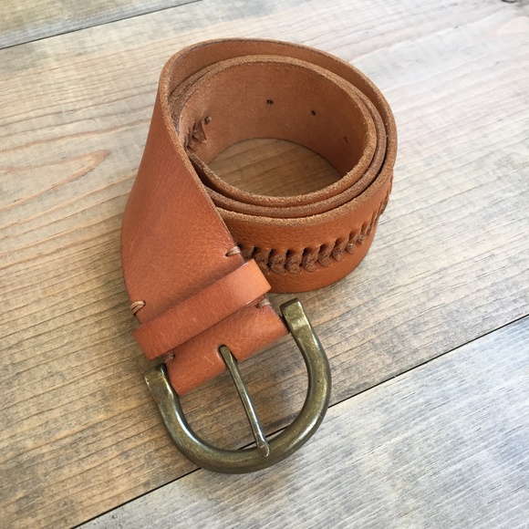 Ralph Lauren Accessories - Ralph Lauren light brown leather belt size Large